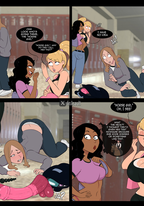 Horse-GIRL Porn comic Cartoon porn comics on Others