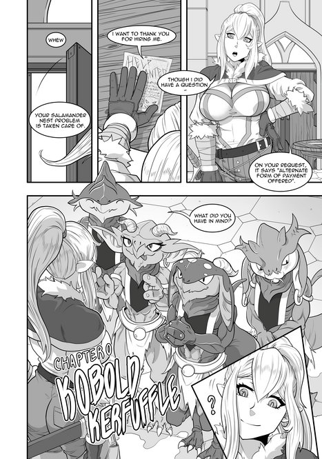 Kobold Kerfuffle Porn comic Cartoon porn comics on Others