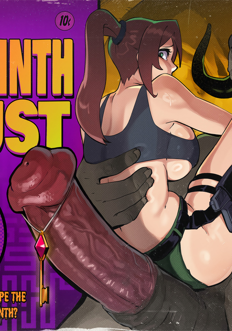 Labyrinth of Lust Porn comic Cartoon porn comics on Tomb Raider