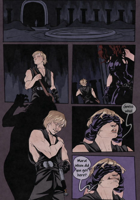 Luke and Mara Porn comic Cartoon porn comics on Mini Comics