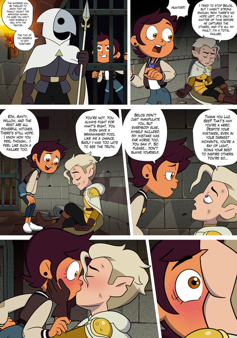 Luz x Hunter Porn comic Cartoon porn comics on The Owl House