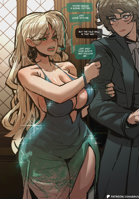Malfoid - Zergbrush Porn comic Cartoon porn comics on Harry Potter