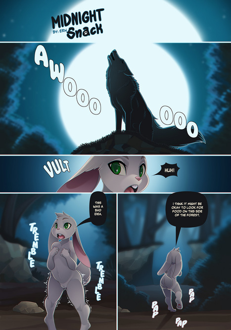 Midnight Snack Porn comic Cartoon porn comics on Furry
