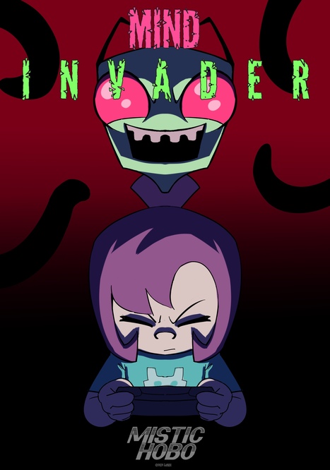 Mind Invader Porn comic Cartoon porn comics on Invader Zim