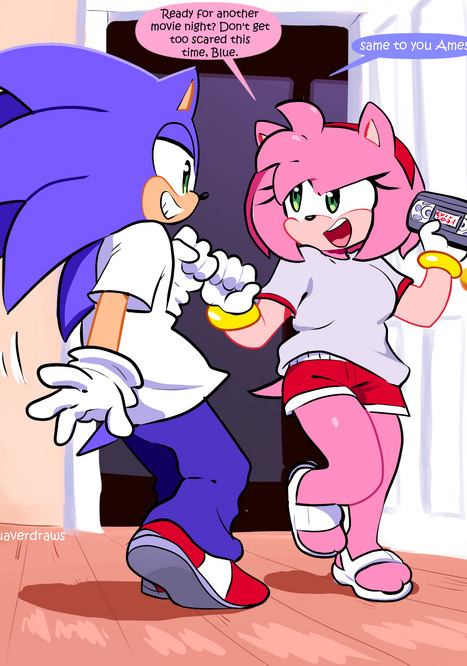 Movie Night - QuaverNSFW Porn comic Cartoon porn comics on Sonic the Hedgehog Rule 34