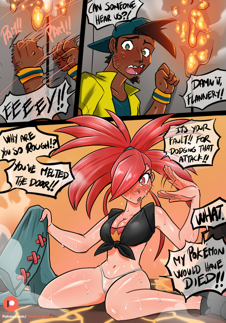 Nice to melt you, trainer Porn comic Cartoon porn comics on Pokemon