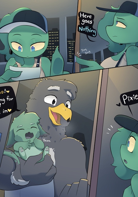 Past Secret Porn comic Cartoon porn comics on Furry