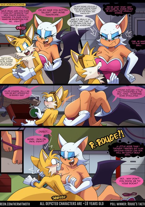 Rouge&#039;s Tactics Porn comic Cartoon porn comics on Sonic the Hedgehog