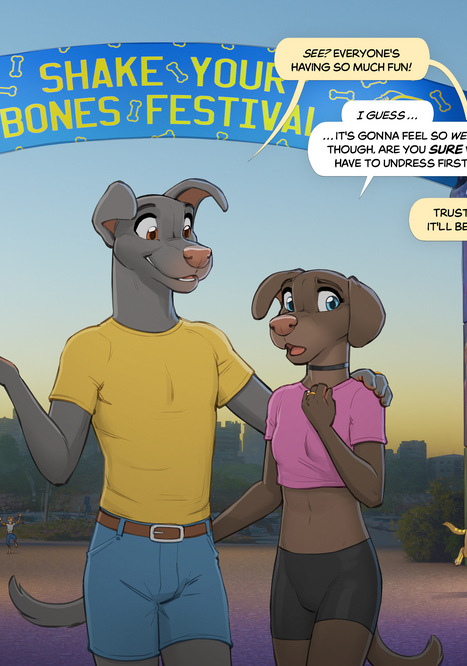 Shake Your Bones Porn comic Cartoon porn comics on Furry