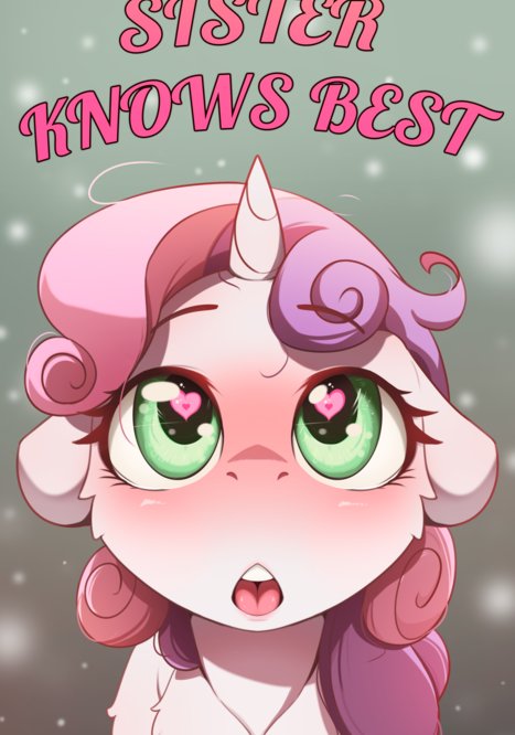 Sister Knows Best Porn comic Cartoon porn comics on My Little Pony: Friendship is Magic