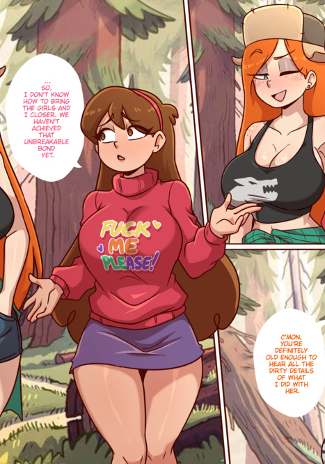 Strengthening Bonds Porn comic Cartoon porn comics on Gravity Falls