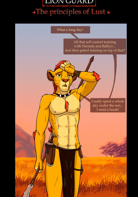 TLG The principles of Lust Porn comic Cartoon porn comics on The Lion King