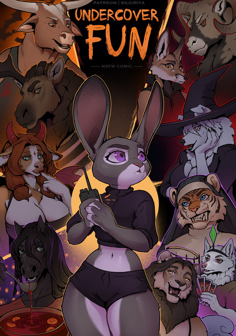 Undercover Fun Porn comic Cartoon porn comics on Zootopia