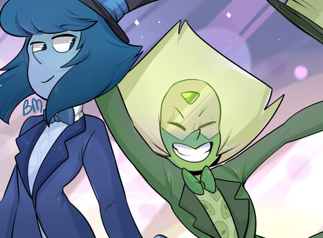 Artist porn pictures Peridot and Lapis 1