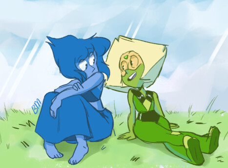 Artist porn pictures Peridot and Lapis 2