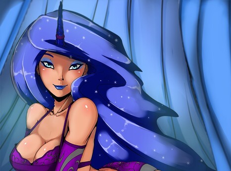Princess Luna - Humanization Porn pictures, Cartoon porn sex pics Rule 34