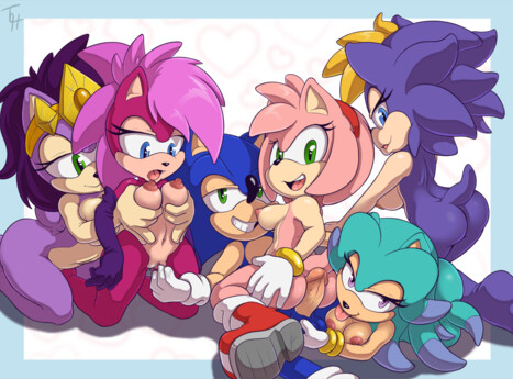 Sonic the Hedgehog - Many Porn pictures, Cartoon porn sex pics Rule 34